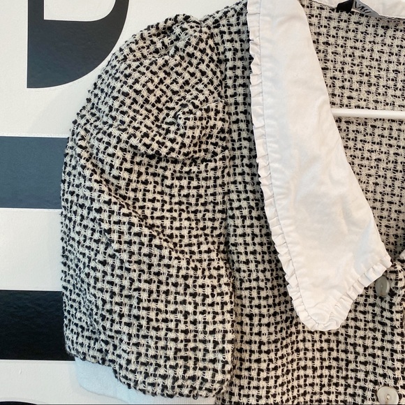 Zara tweed cropped top - Picture 3 of 4